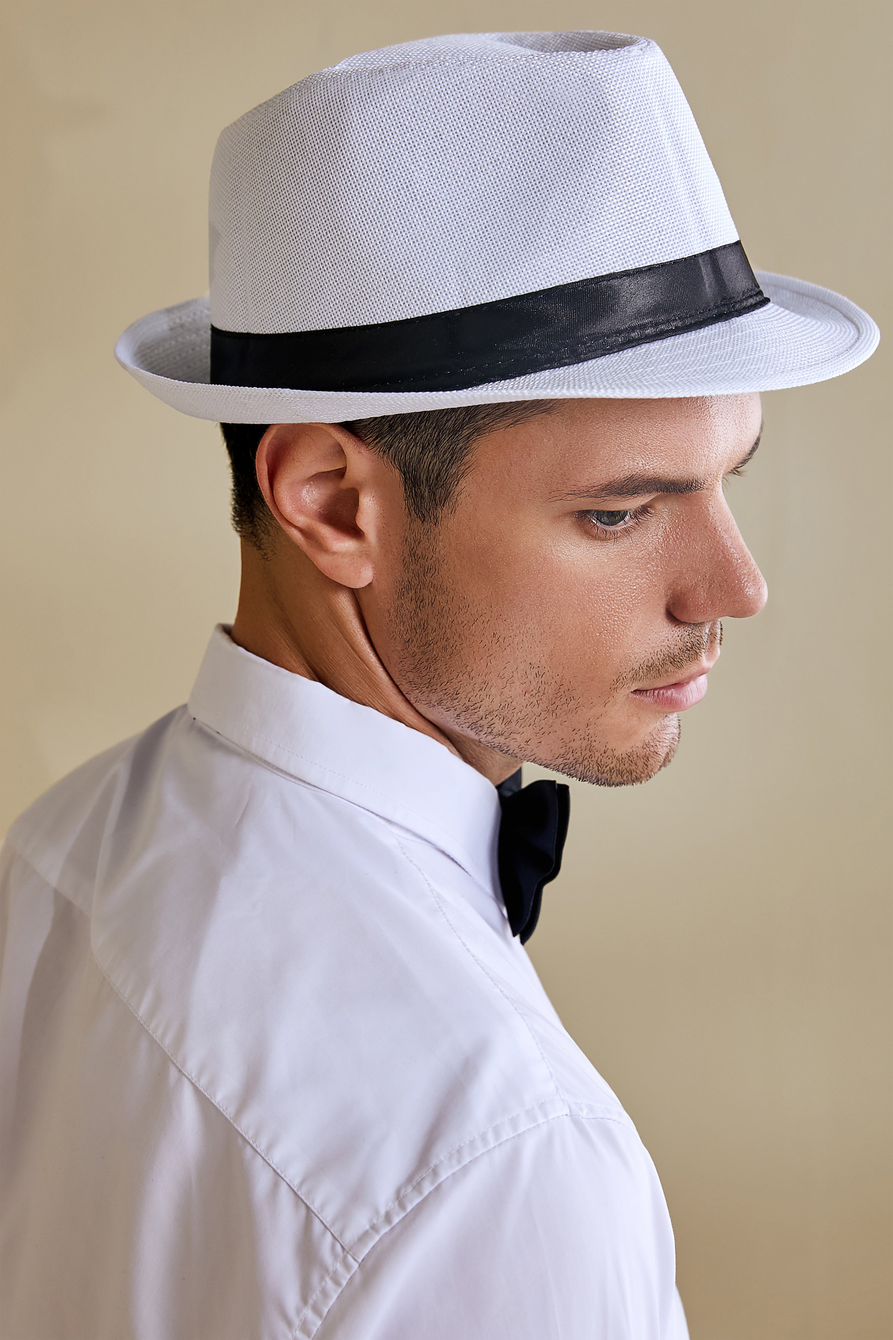 1920s Mens Fashion - Mens Panama Fedora Hat